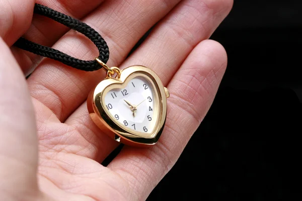 Hand and watch Royalty Free Stock Images