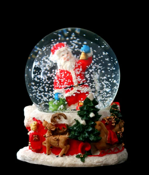 Bola de cristal de Navidad Fotos De Stock Sin Royalties Gratis