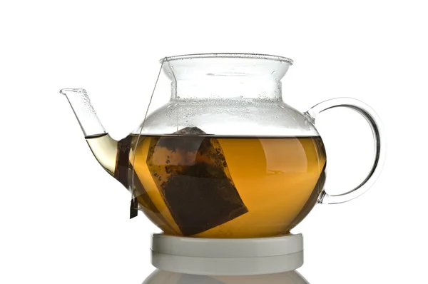 stock image Glass teapot