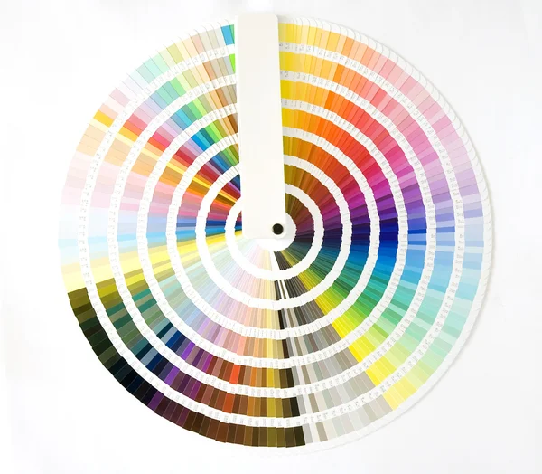 Wzornik kolorów — Zdjęcie stockowe