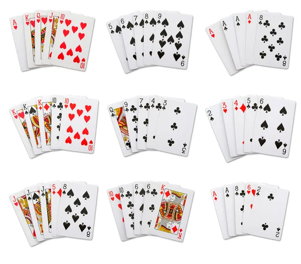 Cartões de Poker Fotos De Bancos De Imagens