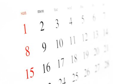 Calendar clipart