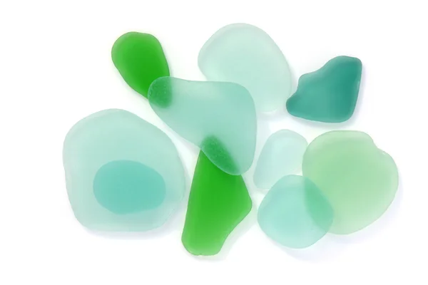 Pebble glass stones — Stock Photo, Image