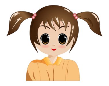 Little girl clipart