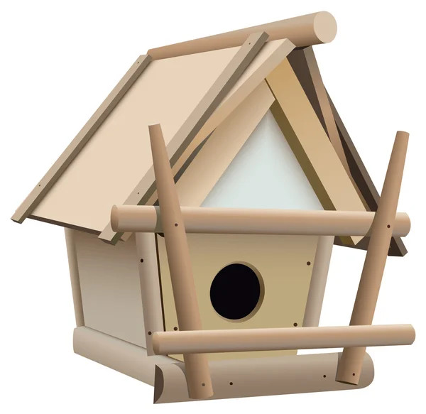 Ptačí dům — Stockový vektor