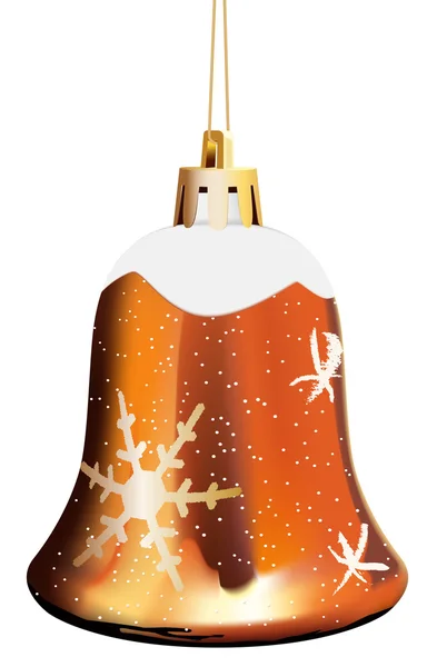 Christmas bell — Stockvector