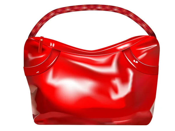 Girl handbag — Stock Vector