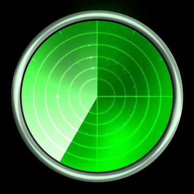 Radar screen clipart