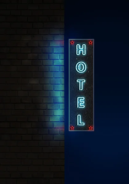 Готель sign — стокове фото