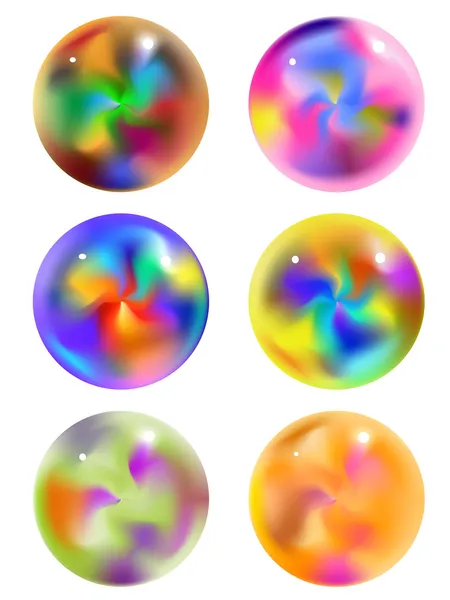 Marbles — Stock Vector