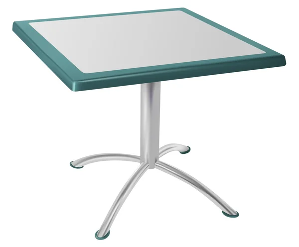 Table en métal — Image vectorielle
