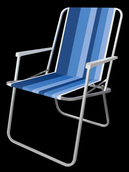 Piknik sandalye — Stok Vektör