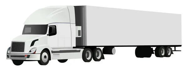 Nagy teherautó — Stock Vector