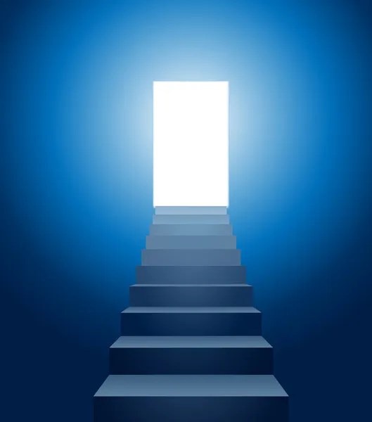 Stairways to heaven — Stock Vector