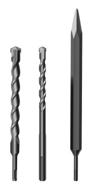 Drill bits 1 clipart