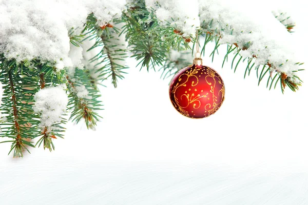 Kerstmis en nieuwjaarskaart — Stockfoto