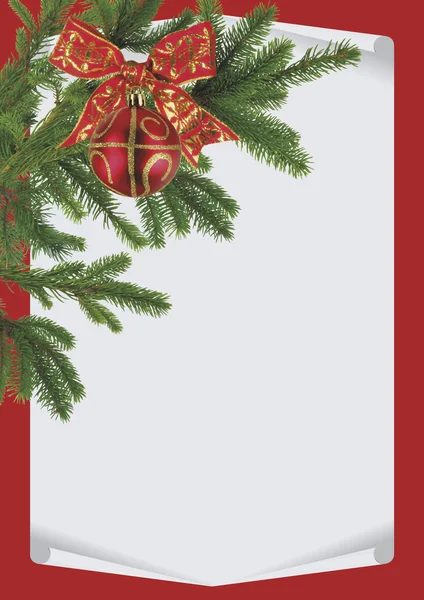 Різдвяний плакат новорічних листівок — стокове фото