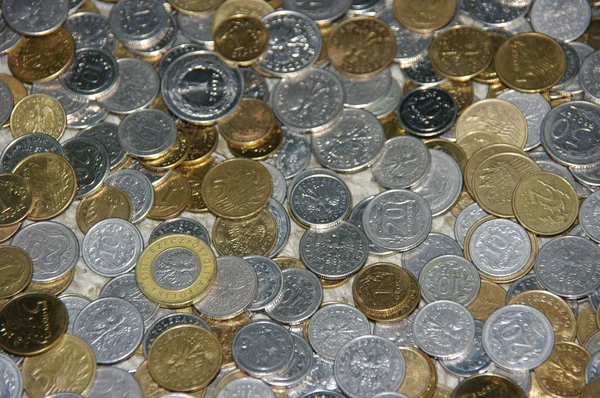 Hintergrund der Münzen — Stockfoto