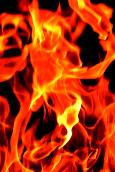 Elden brinner — Stockfoto