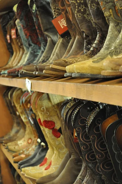 Buty kowboje — Zdjęcie stockowe