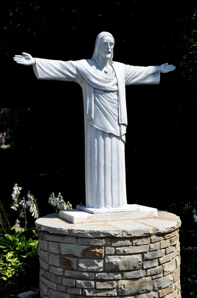 Скульптура Иисуса Христа — стоковое фото