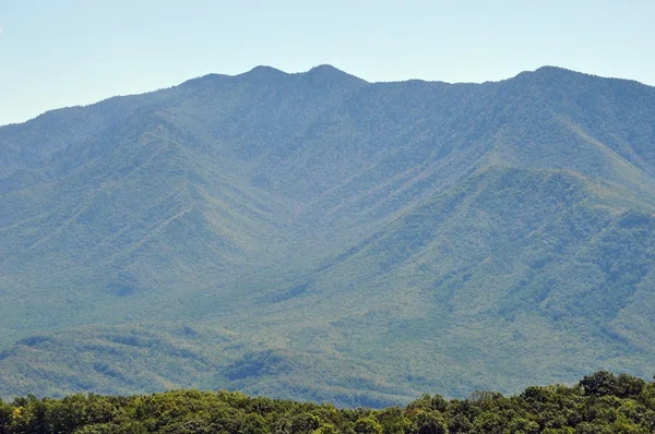 Blick auf die "großen rauchigen Berge"" — Stockfoto