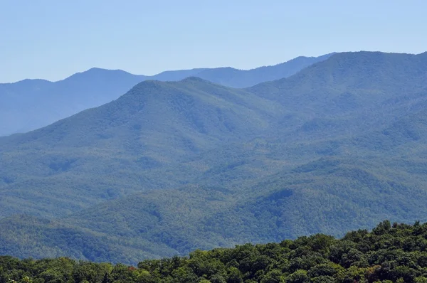 View of the "Great Smoky Mountains" — Stock Photo, Image