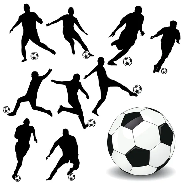 Soccer players — Stock Photo, Image