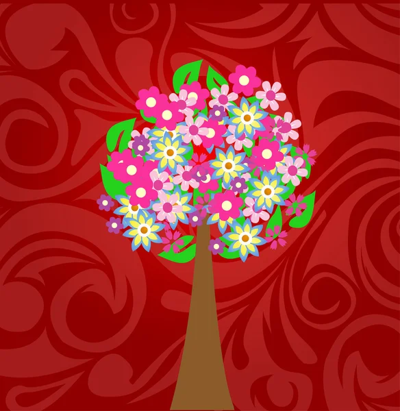 Illustrazione dell'albero — Foto Stock