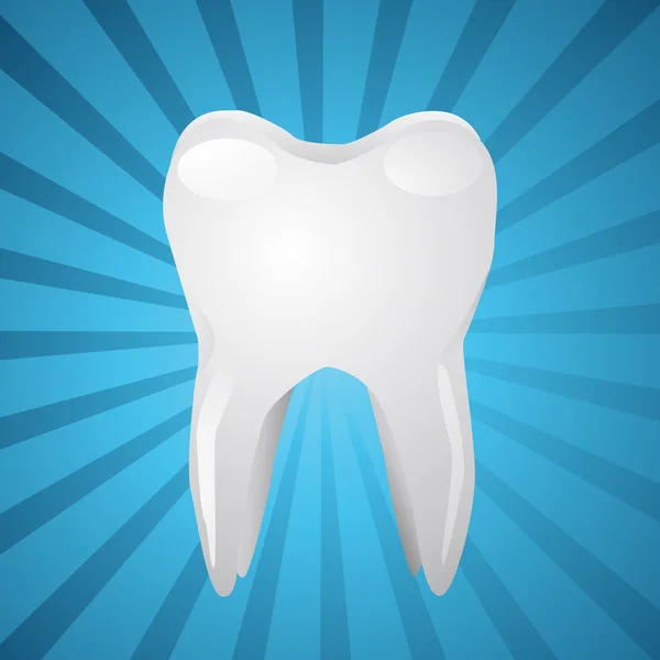 Ilustrasi dari gigi putih — Stok Foto