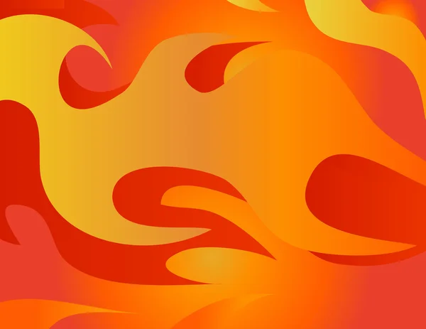 Red burning flame. — Stockfoto