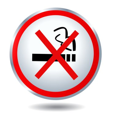 No smoking sign clipart