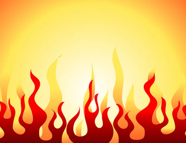 Red burning flame pattern. — Stock Photo, Image