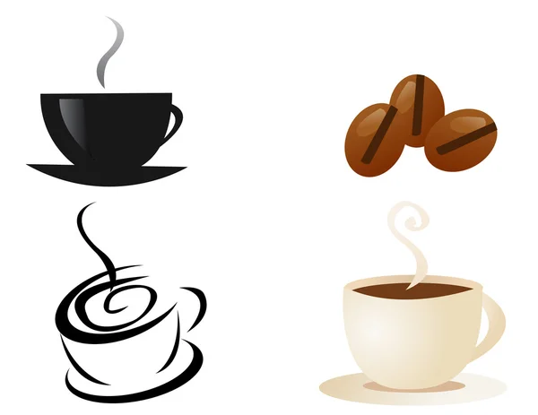 Кофейная чашка и векор — стоковое фото