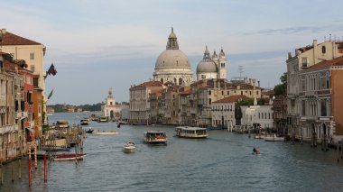 Panorama of grand canal clipart