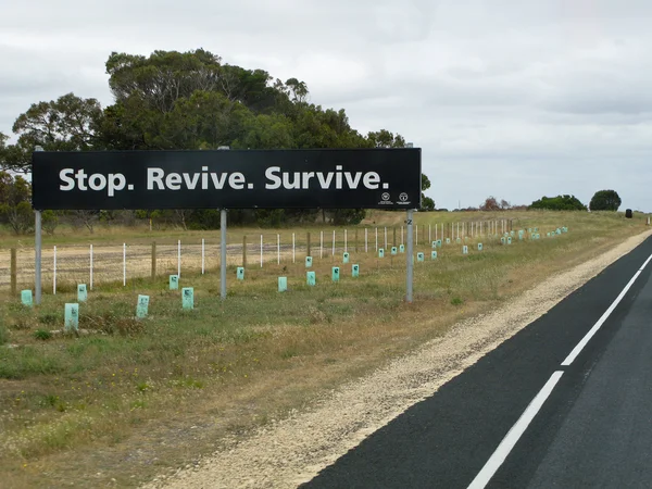 Stop revive survive — Stock Photo, Image