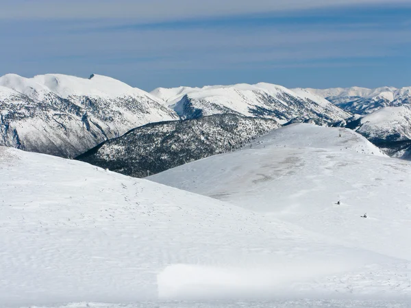 Montagne de neige Pyrénées — Photo