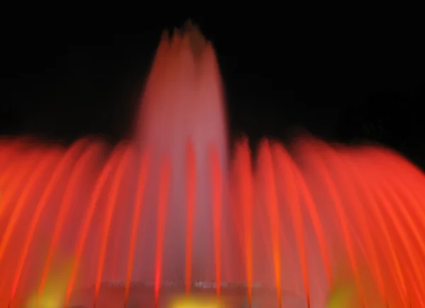 Fontana magica di montjuic — Foto Stock