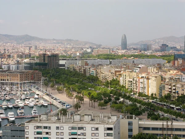 Paesaggio urbano di Barcellona — Foto Stock