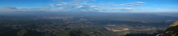 Panorama dağlar ve tepeler — Stok fotoğraf