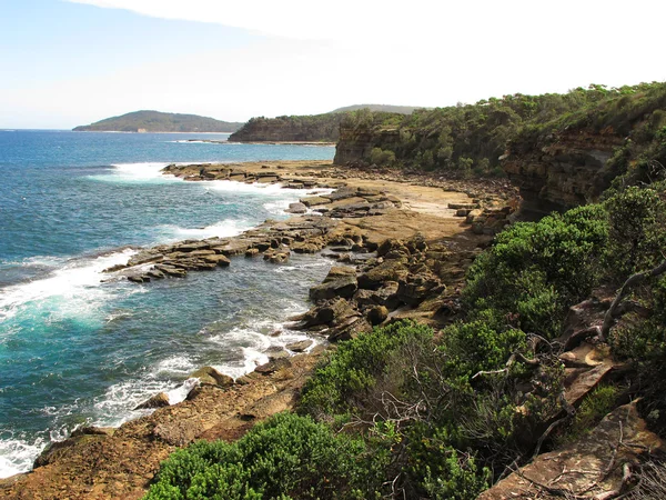 Wilde Küste in Australien — Stockfoto