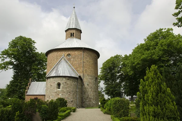 Bjernede round church — Stock Photo, Image