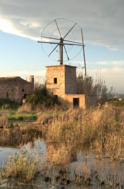 Rüzgar değirmeni mallorca