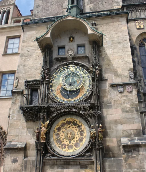 Zegar Praga — Zdjęcie stockowe