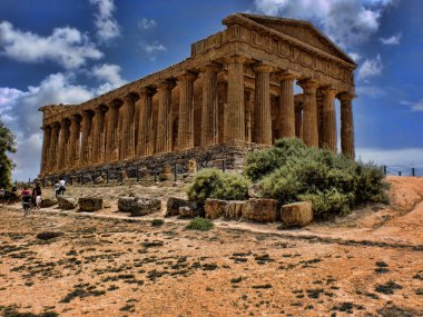 Sicilia Agrigento clipart