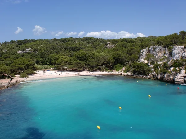 Menorca kumsalda macarelleta — Stok fotoğraf