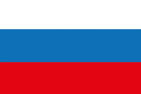 Bandiera Rusia — Vettoriale Stock