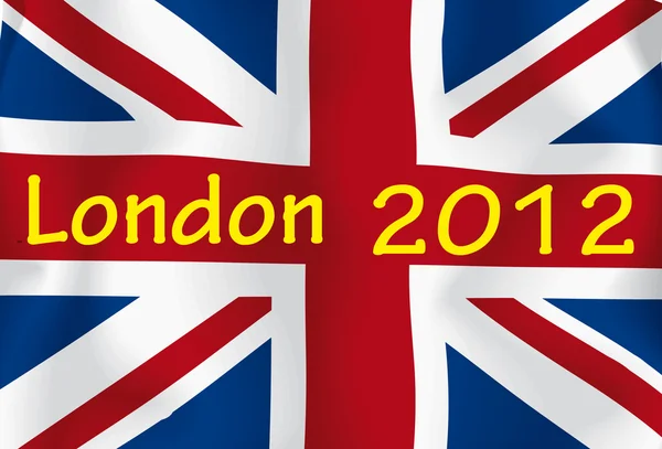 Bandeira de Londres 2012 — Fotografia de Stock
