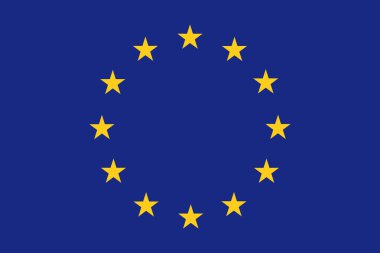 EU or UE flags clipart