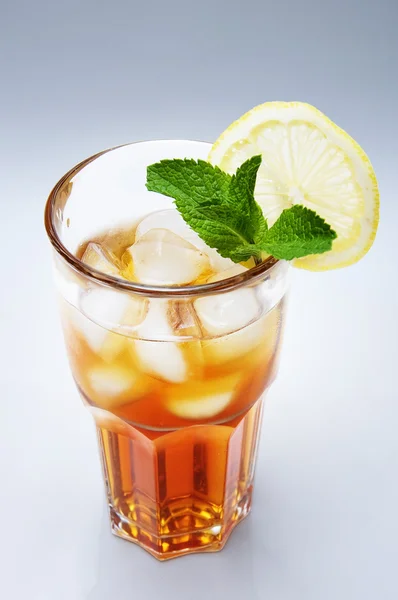 Τσάι λεμόνι πάγο — Φωτογραφία Αρχείου